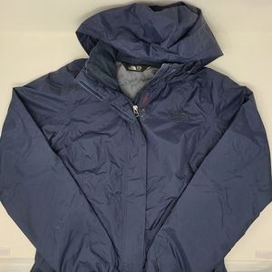 The North Face Venture 2 Waterproof DryVent Rain Jacket Blue XS Hooded Women